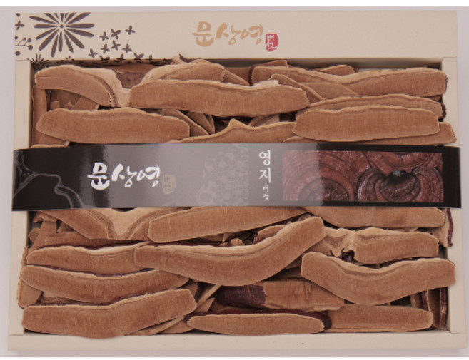 [문상영 버섯] 유기농 영지버섯 알뜰 실속용, 1개, 500g 절편