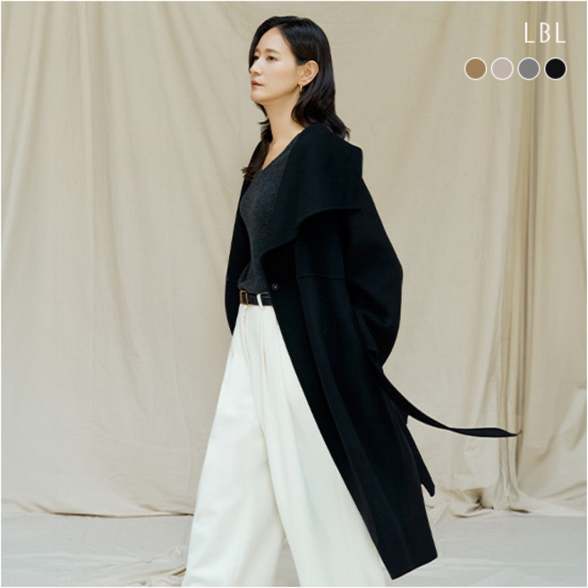 [LBL] (25FW) 시그니처 울100 핸드메이드 코트