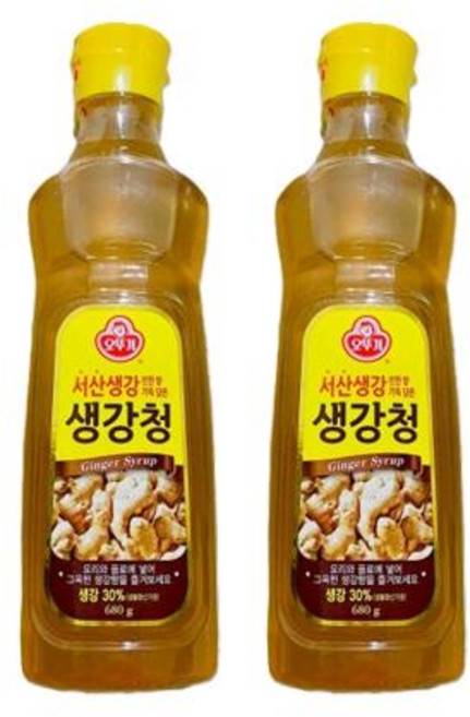 오뚜기 생강청 680g 2개, 1개입, 5세트