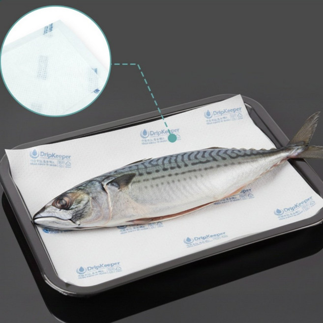 해동지 흡수지 육류 생선 핏물 제거 주방 수분 흡수 시트 소형 20매, 1개, 1매입