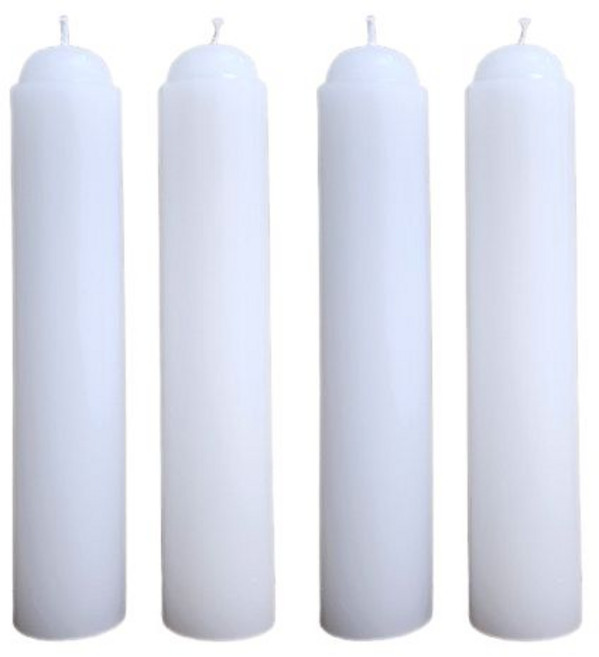 양초 국산 프리미엄 굵은 밀대 제사 파라핀 초, 4개