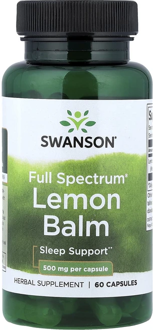 헁복하고 건강하세요 Swanson Full Spectrum® 레몬밤 500mg 캡슐 60정 늘 챙기셔야합니다, SwansonFullSpectrum레몬밤500mg캡슐6 - 쿠팡