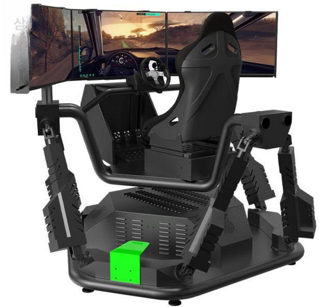 웅즈스토어 유로트럭장비 레이싱 시뮬레이션 운전대, 1개, 식스-아xes, 기본 색상