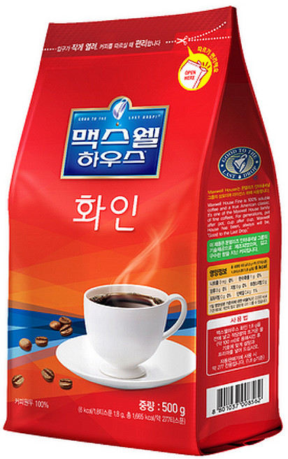 [더음료]동서 맥스웰하우스 화인 500g, UJ3U-단품