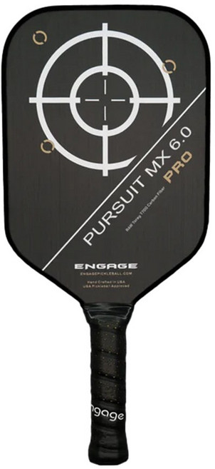 인게이지 피클볼 MADE IN USA 펄수트 MX 프로 6.0 MAX 파워 시리즈 피클볼 패들, 스탠다드, 1개