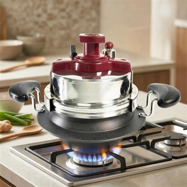 돌쇠돌솥 가정용 압력솥 가마솥 인덕션 가스 전용, 돌쇠돌솥 전통돌솥 1인용 (가스), 1개