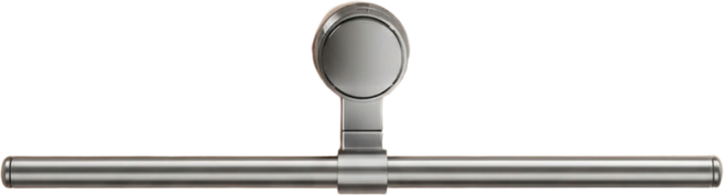 온세미몰 1초설치 무타공 흡착식 좌우조절 샤워 타올 수건 걸이, 그레이, 1개