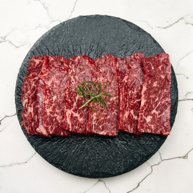 [대산축산] 국내산 한우 치마살 냉장, 200g, 2개