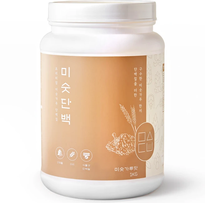 살찌는 미숫가루 프로틴 쉐이크 식물성 단백질보충제 식사대용 선식 미숫단백, 1개, 1kg - 쿠팡