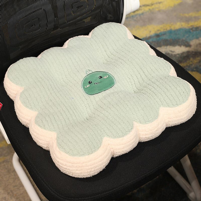 CuteQueen 귀여운여왕 사계절 공용 키높이 학생 의자 방석 쿠션