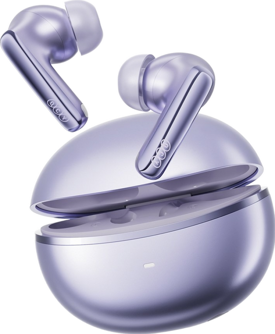 QCY 멜로버즈 N70i 블루투스 이어폰 HT18 lite, 스타라이트 퍼플