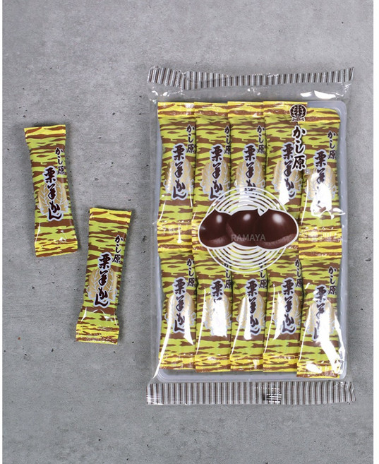 카시하라 일본 밤 요깡 양갱 180g 한입 미니 스틱 양갱, 1개