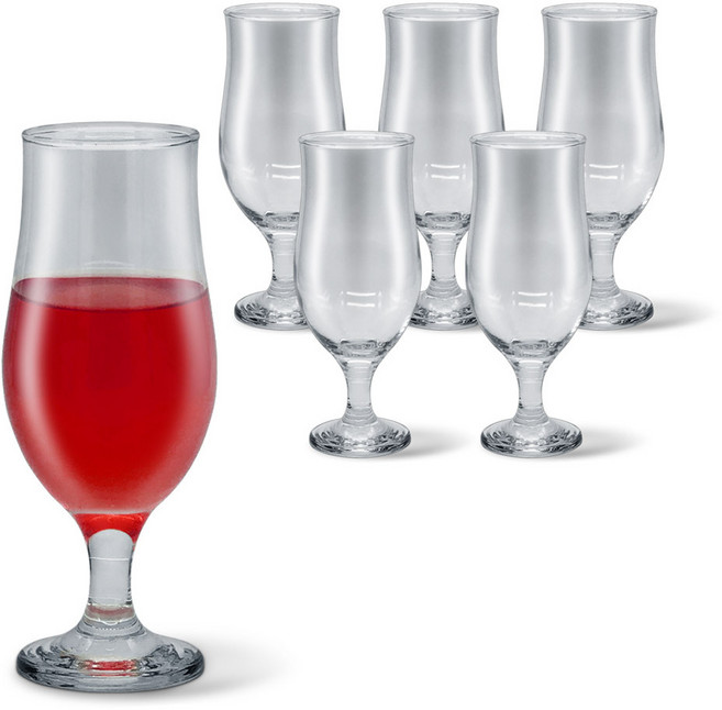 다이아글라스 어썸 고블렛 하이 330ml 유리컵 6P 세트, 1개