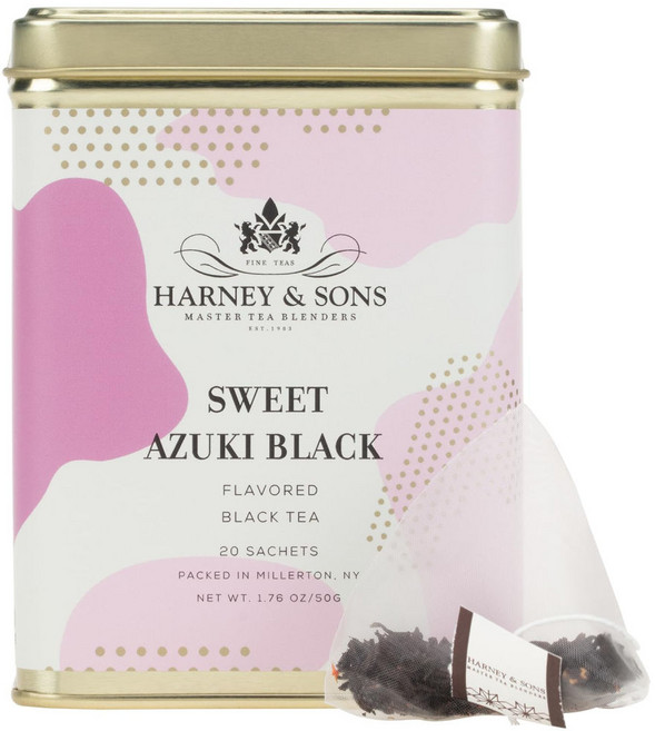 하니앤손스 Sweet Azuki Black Tea 20개입 바닐라 레드빈 블랜드x2