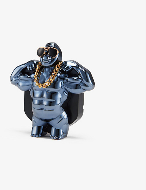 헤카테 프리미엄 머슬매니아 킹콩 차량용 방향제 골드, 실버, 블랙체리, 1개