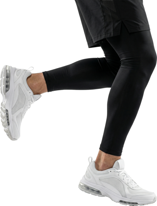 타이트엔드 소프트 쿨링 레그 슬리브 실리콘 쿨 다리토시 세트 ( 흘러내림방지 실리콘 ) 자외선차단 99% 냉감소재, 2세트, 블랙