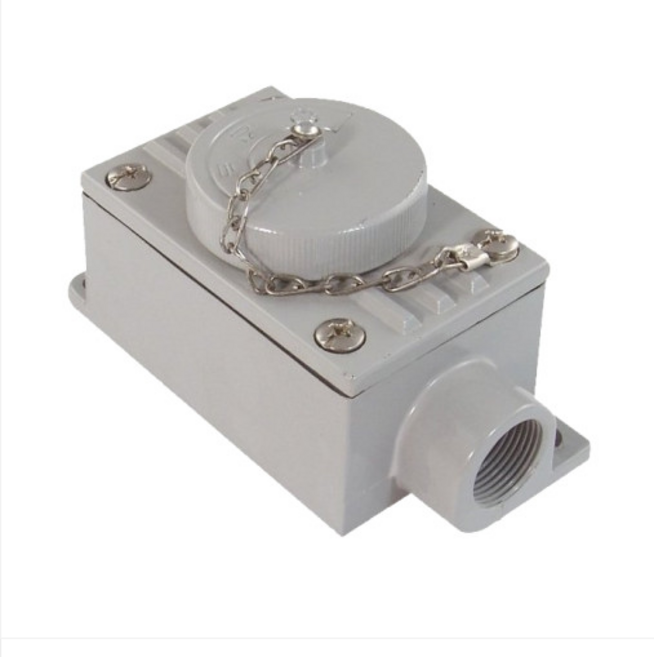 옥외용 주물 방수 콘센트 (전기자재), 220x1, 1개