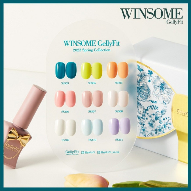 젤리핏 컬러젤 윈썸젤리핏 9종세트 2023 봄칼라, 1개, 10ml