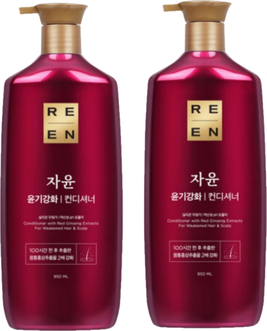 리엔 자윤 윤기강화 컨디셔너, 950ml, 2개