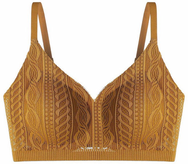 法式麥穗舒適無鋼圈內衣
