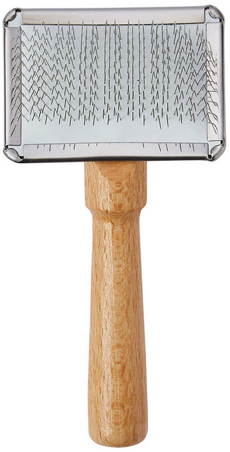 페티오 반려동물 빗 슬리커 브러쉬, 1개, 일반형 S