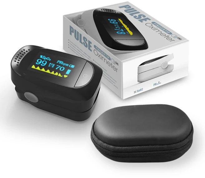 산소포화도 옥시미터 고급형 프리미엄 맥박 측정기 레저용, 1박스, 1세트 - 쿠팡