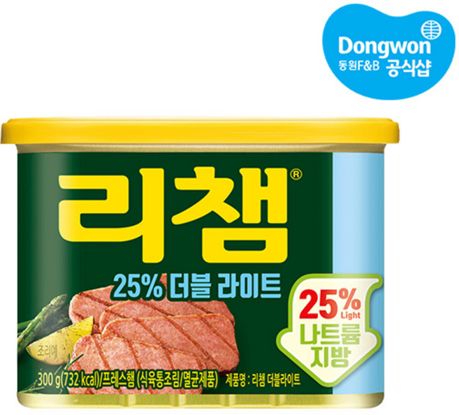 동원 리챔 더블라이트, 300g, 4개