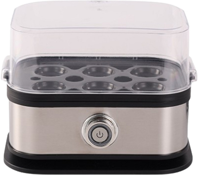 東日家電 不銹鋼 小型迷你便攜 多功能蒸蛋機 廚房家用早餐機, ZDQ-001