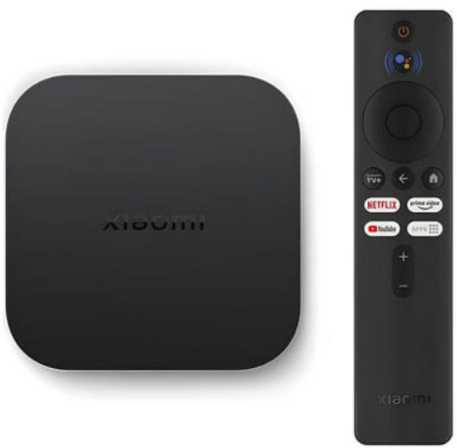 샤오미 미박스 S 4K 한국어 지원 글로벌 버전, 1개, 블랙