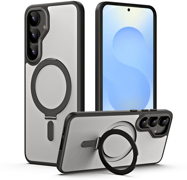 톡임매 갤럭시 S25 시리즈 맥세이프 무선충전 거치대형 케이스