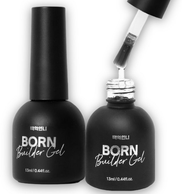 백억언니 본 빌더젤 손톱연장 오버레이, 1개, 13ml, 투명