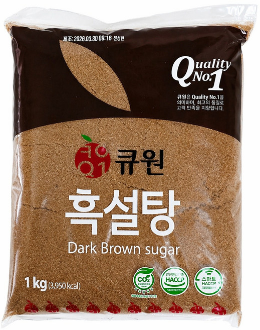 큐원 흑설탕, 1kg, 1개