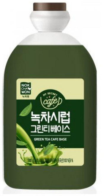녹차원 녹차시럽 그린티 베이스 1.8kg, 1개