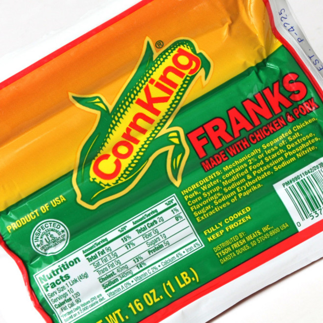 콘킹 후랑크 저염 소시지 (454g) 부대찌개, 454g, 1개