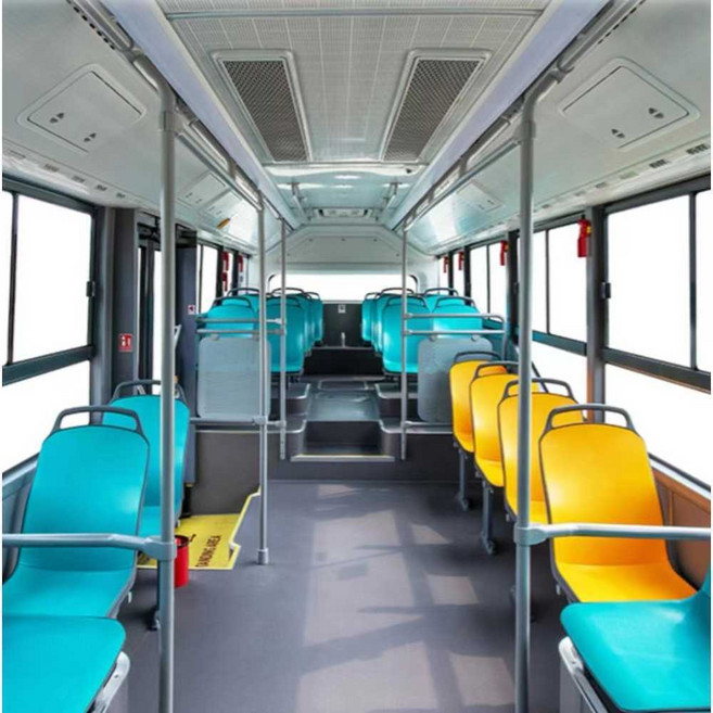 버스 뒷좌석 의자 시트 등받이좌석 대중교통 시내운전, 1인용 (나일론), 1개