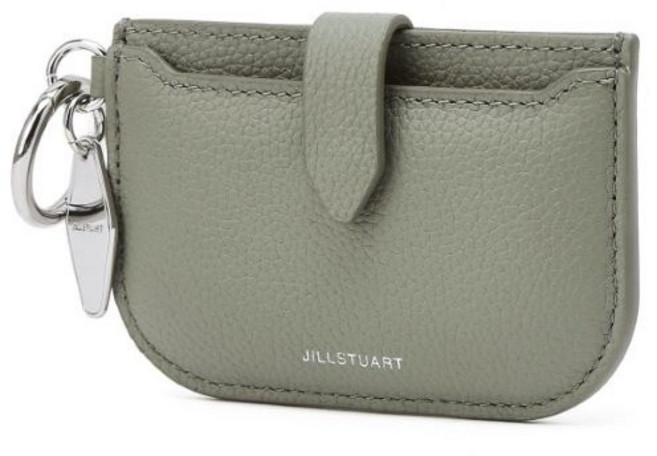 질스튜어트 ACC 보우 소가죽 카드지갑 + 키링 겸 참장식 세트