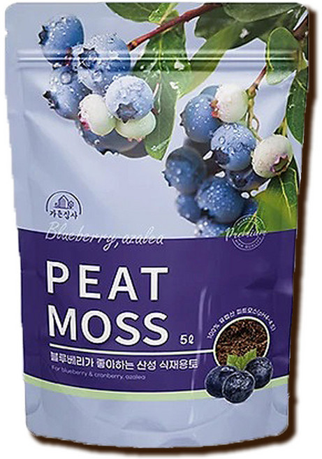 태흥 피트모스 5L (블루베리/호산성식물용), 1개