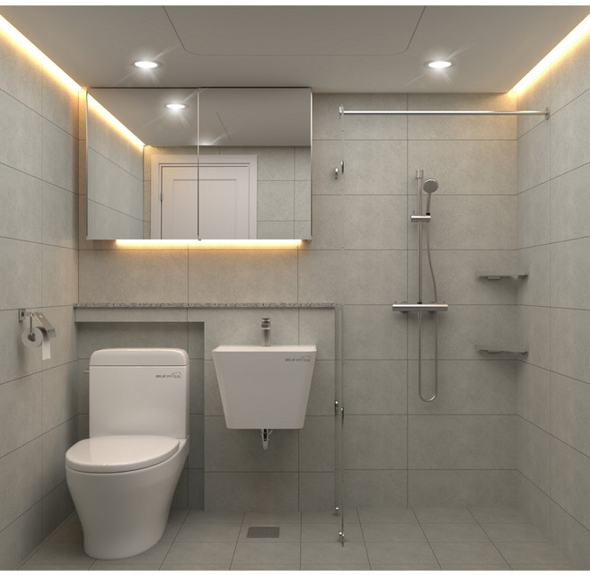 화장실리모델링 욕실리모델링 패키지 욕조/파티션 선택가능, 상세 페이지 참조, 1개