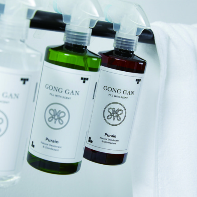 퓨레인 프리미엄 - 천연 항균 탈취 소독 스프레이(300ml) 3개묶음 세트 음식 담배 섬유 냄새 제거 친환경 중성 탈취제, 레몬향(300ml), 300ml, 3개