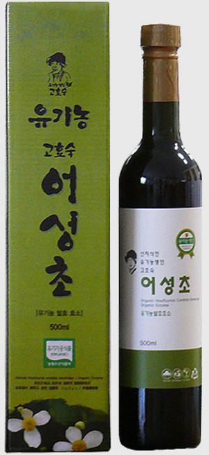 고효숙명인 유기농 어성초발효효소, 375ml, 1개