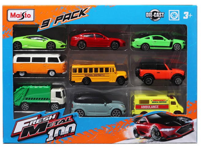 마이스토 베이직 미니카 9P, 1개, 랜덤색상