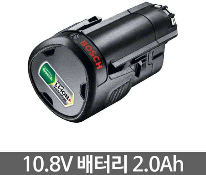 보쉬 정원용 10.8V 2.0Ah 배터리 ART23-10.8 용, 1개