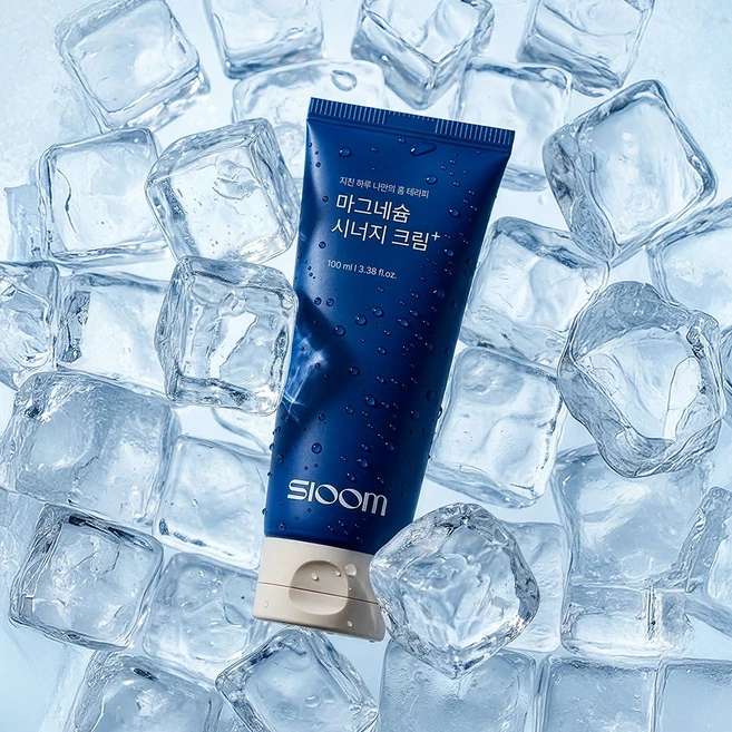[슬룸 정품] 슬룸 마그네슘 마사지 효과 시너지 쿨링 크림, 1개, 100ml - 쿠팡