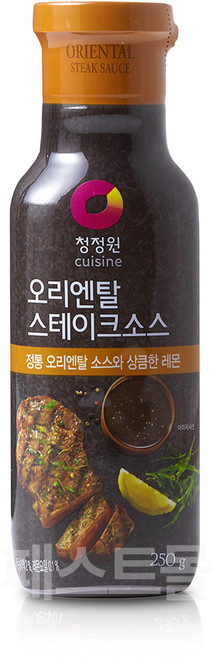 청정원 오리엔탈 스테이크소스, 250g, 1개