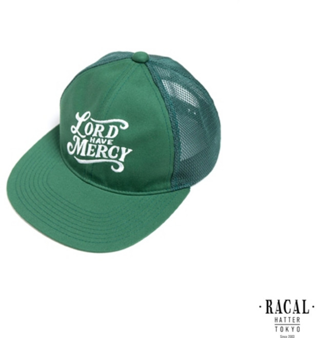 Racal Hatter Message Snap Back Mesh Cap 網眼卡車帽