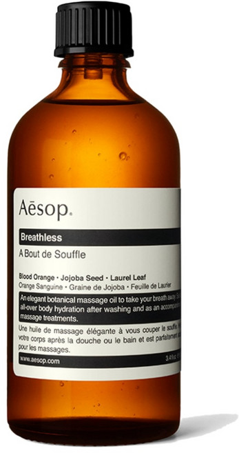 호주 이솝 에이솝 브레스리스 바디오일 100ml Aesop Breathless, 1개