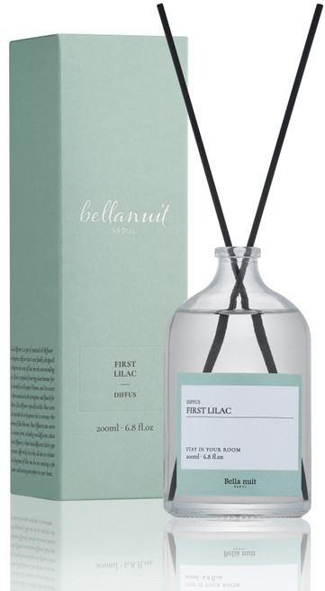 벨라누이 퍼스트 라일락 꽃집향 생화향 향수 디퓨저, 화이트, 200ml, 1개