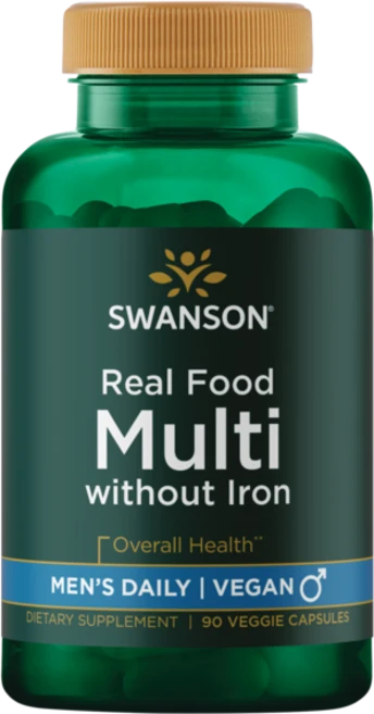 스완슨 리얼 푸드 멀티 멘스 데일리 베지 캡슐, 1개, 90정 - 쿠팡