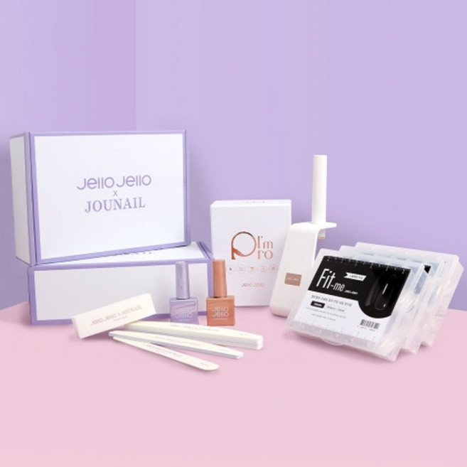 JELLOJELLO 젤로젤로 쥬네일 연장세트, A연장세트(킬링베이스젤포함), 코핀타입, 1개, 10ml