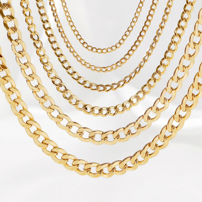 [골드팡] 14k 라운딩 커브체인 팔찌_2타입 (순차발송) 여성 남성 커플 팔찌 심플 데일리 레이어드 여름코디 우정템 추천